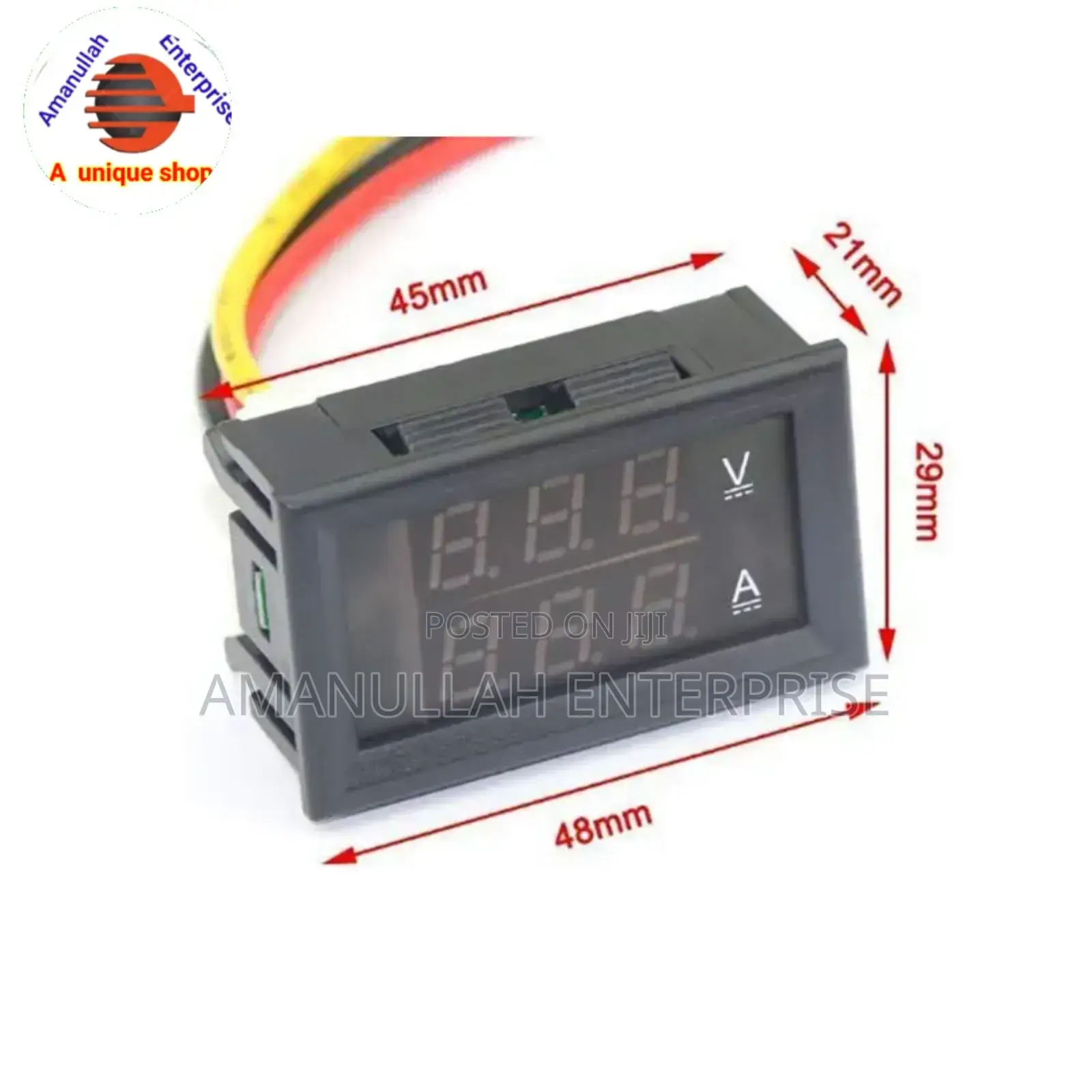 Dc Volt+ Ampere Meter