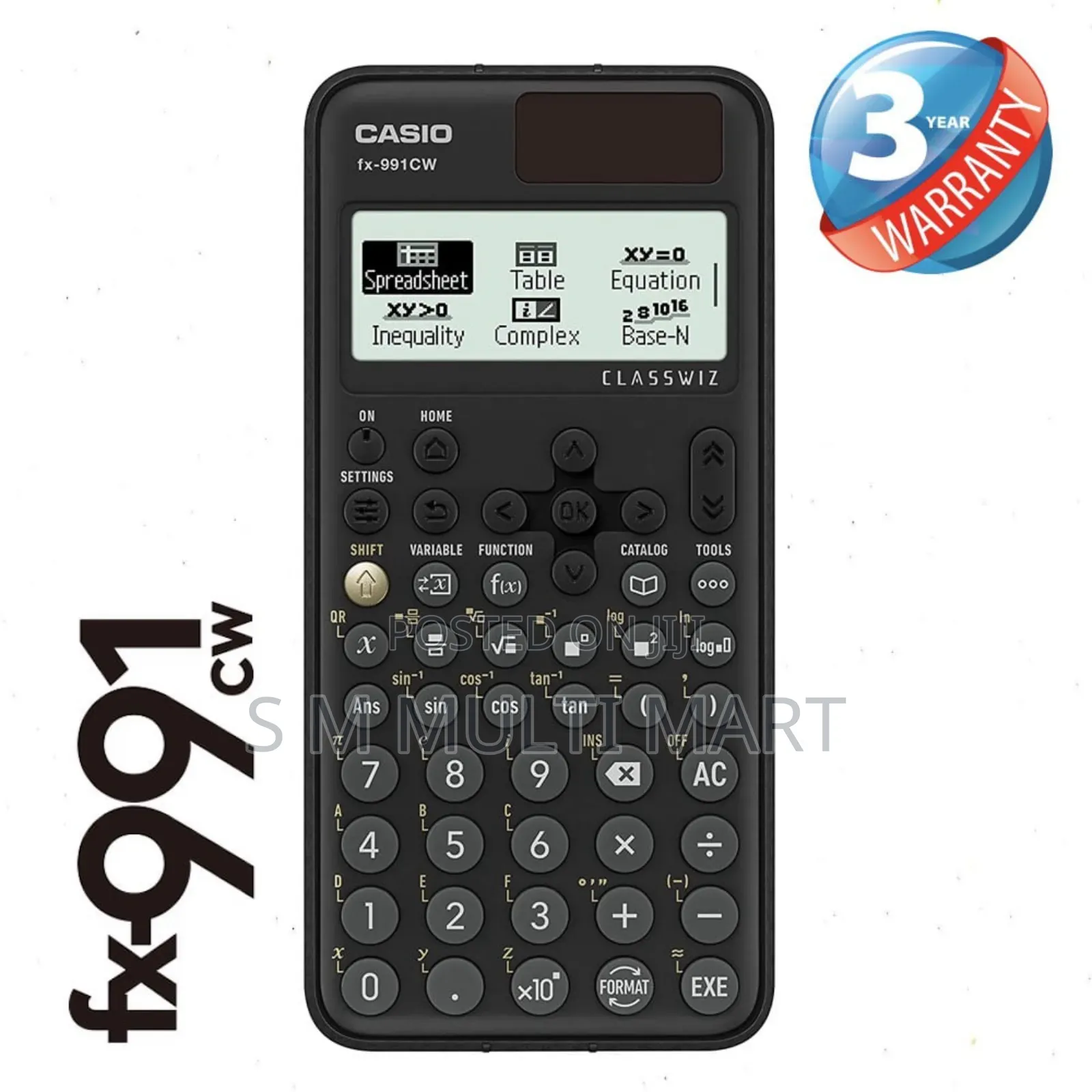 Casio Fx-991cw Scientific Calculator