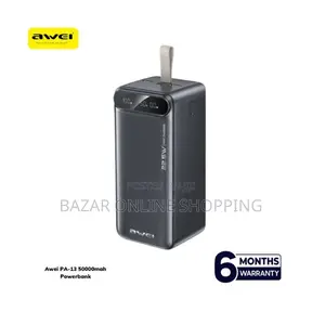 Free Delivery Awei Pa-13 50000mah 22.5w
