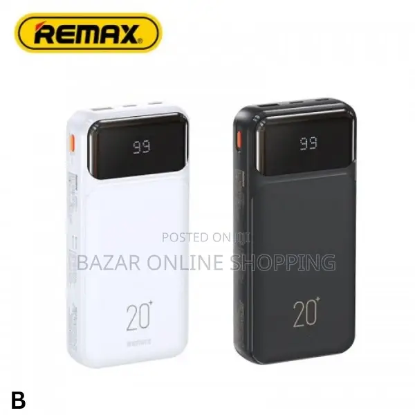 Remax RPP-686 Power Bank 20000mah Built-in Three Cables
