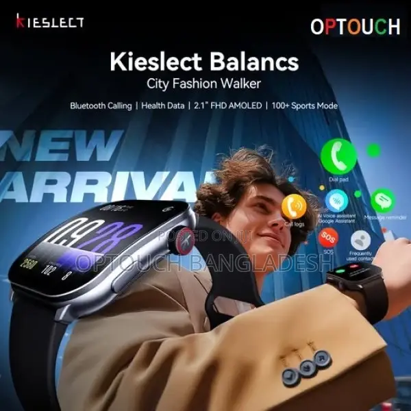 Kieslect Balancs 2.01 Amoled Display Bt Calling Smart Watch