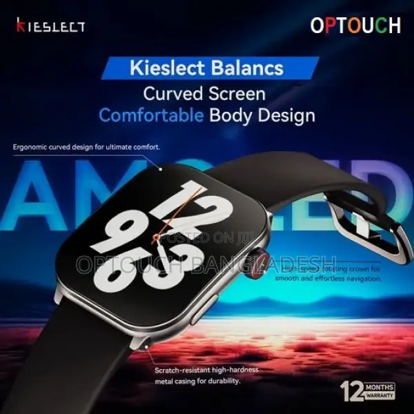Kieslect Balancs 2.01 Amoled Display Bt Calling Smart Watch