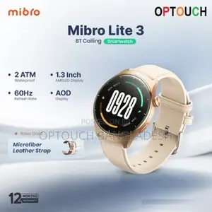 Photo - Mibro Lite 3 Amoled 1.3 Inch Bt Calling Smart Watch-