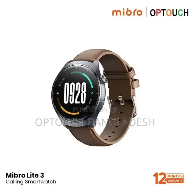 Mibro Lite 3 Amoled 1.3 Inch Bt Calling Smart Watch-