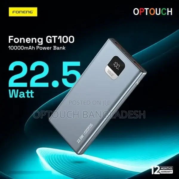 Foneng Gt100 10000mah 22.5w Power Bank