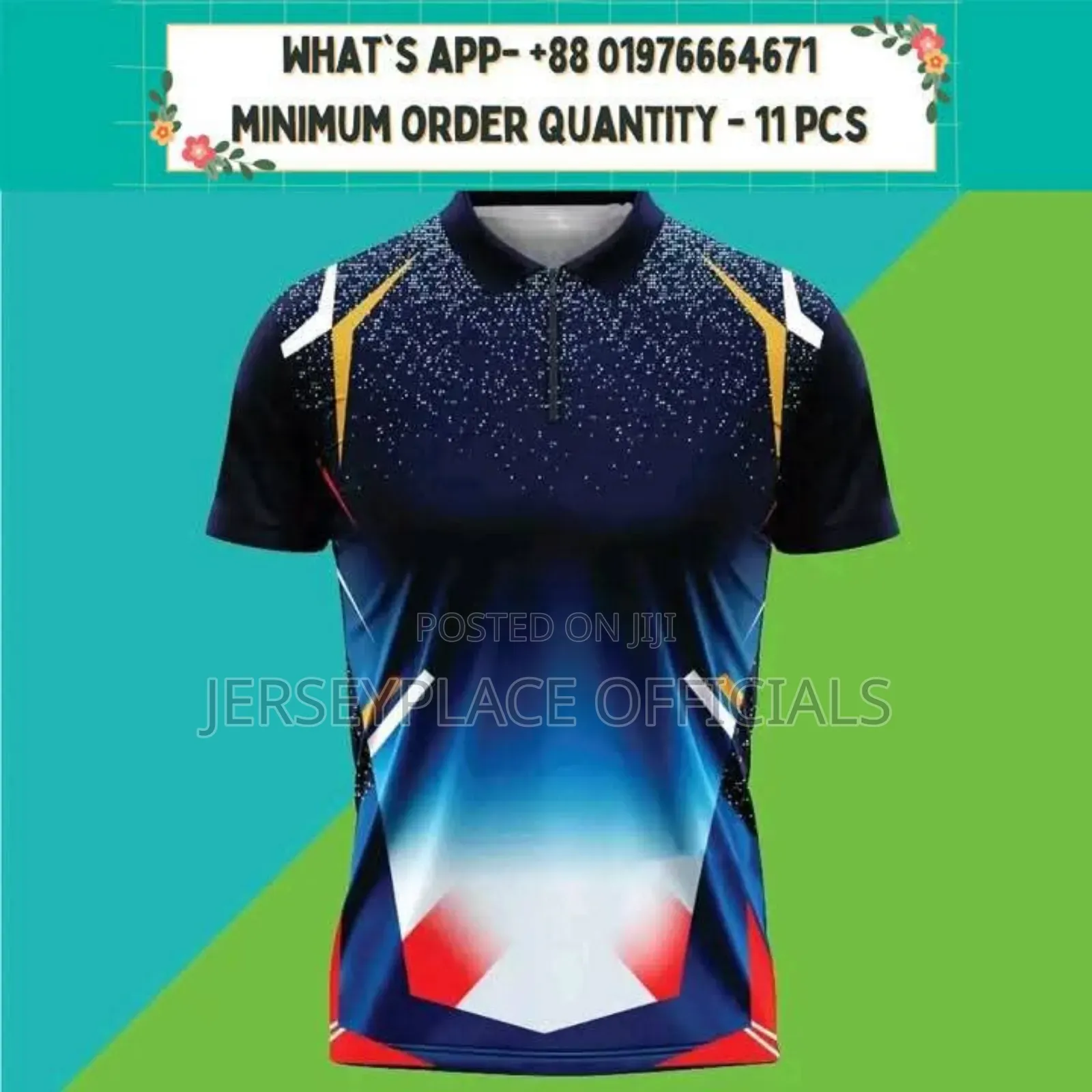 Customised Jersey Minimum Order 11 PCS