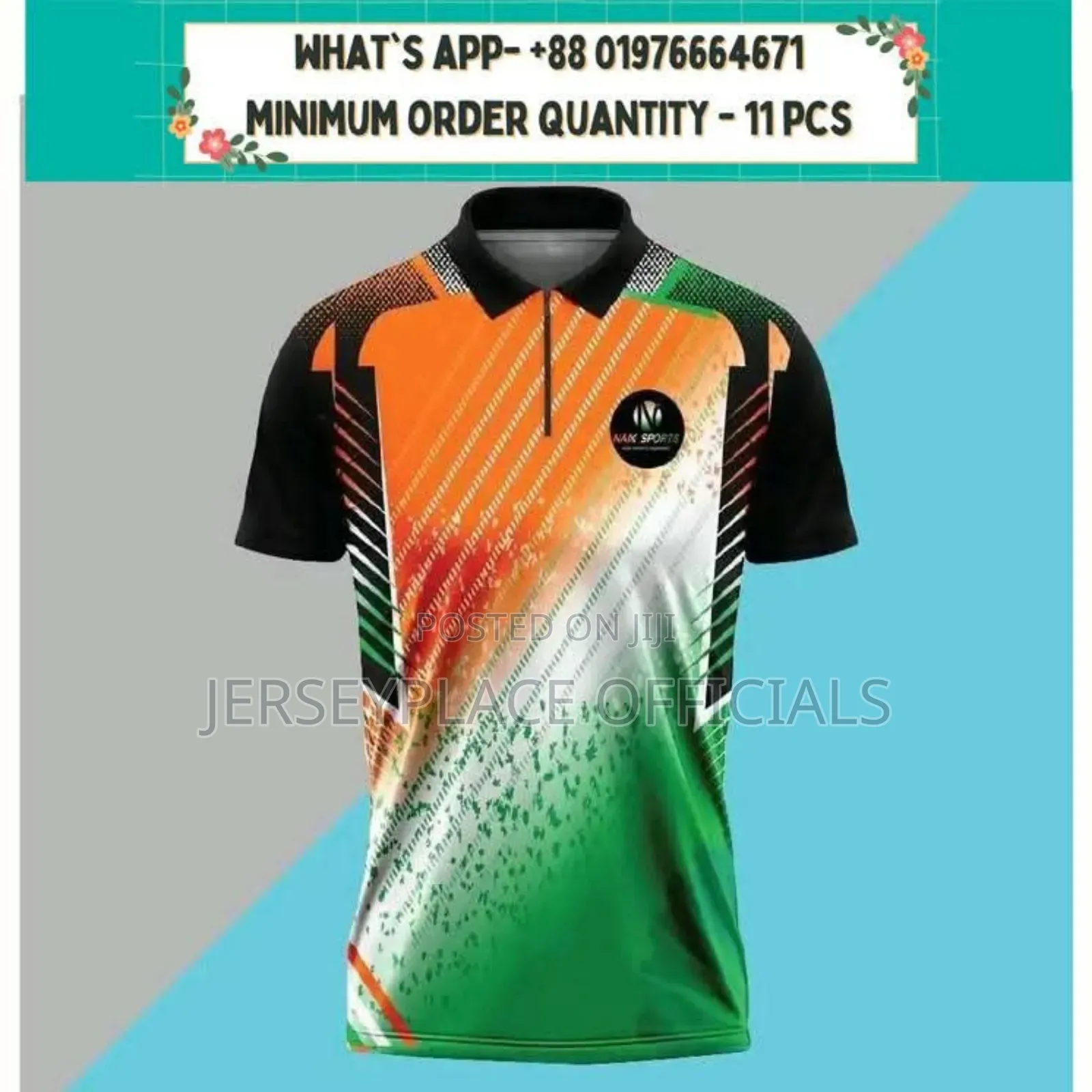 Customised Jersey Minimum Order 11 PCS