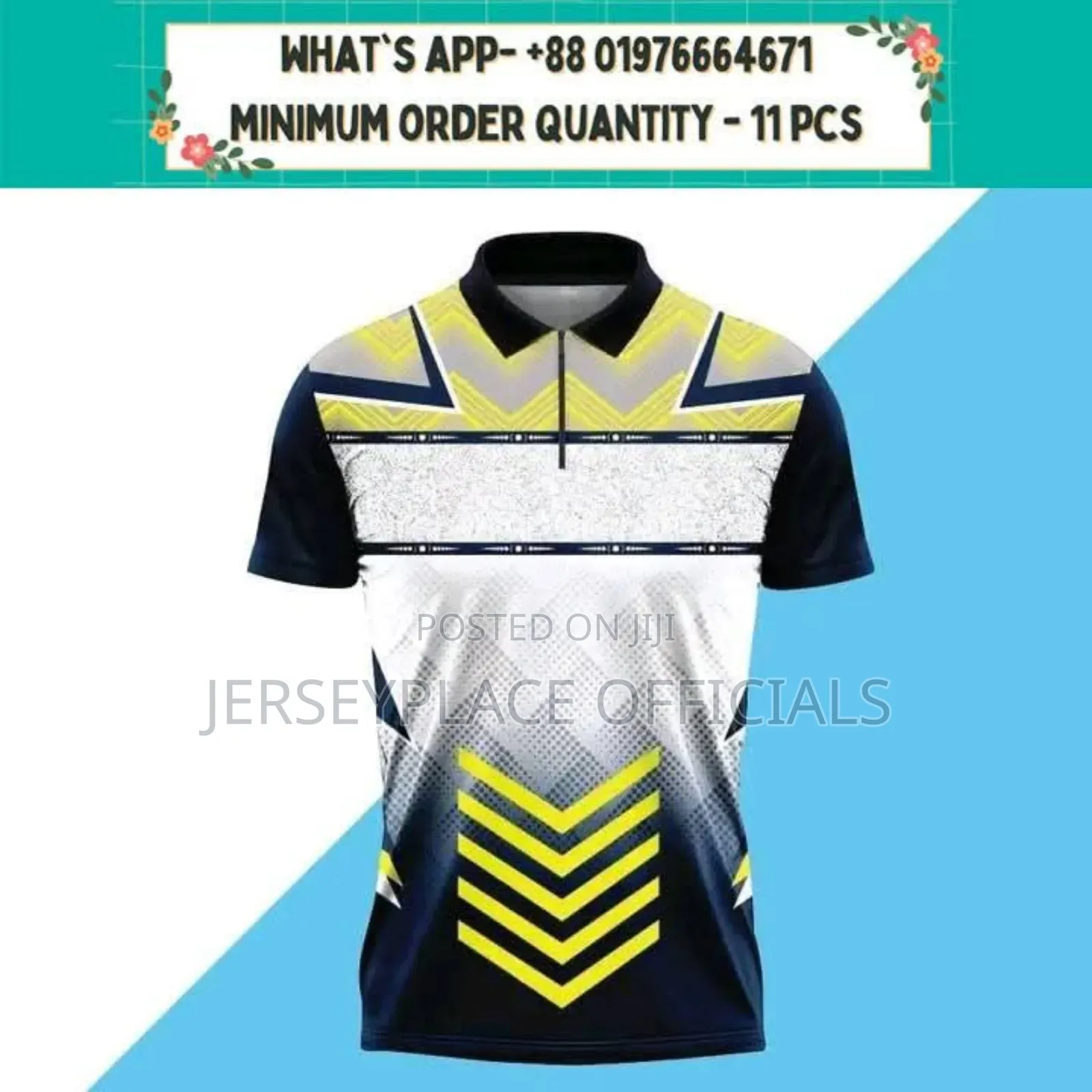 Customised Jersey Minimum Order 11 PCS