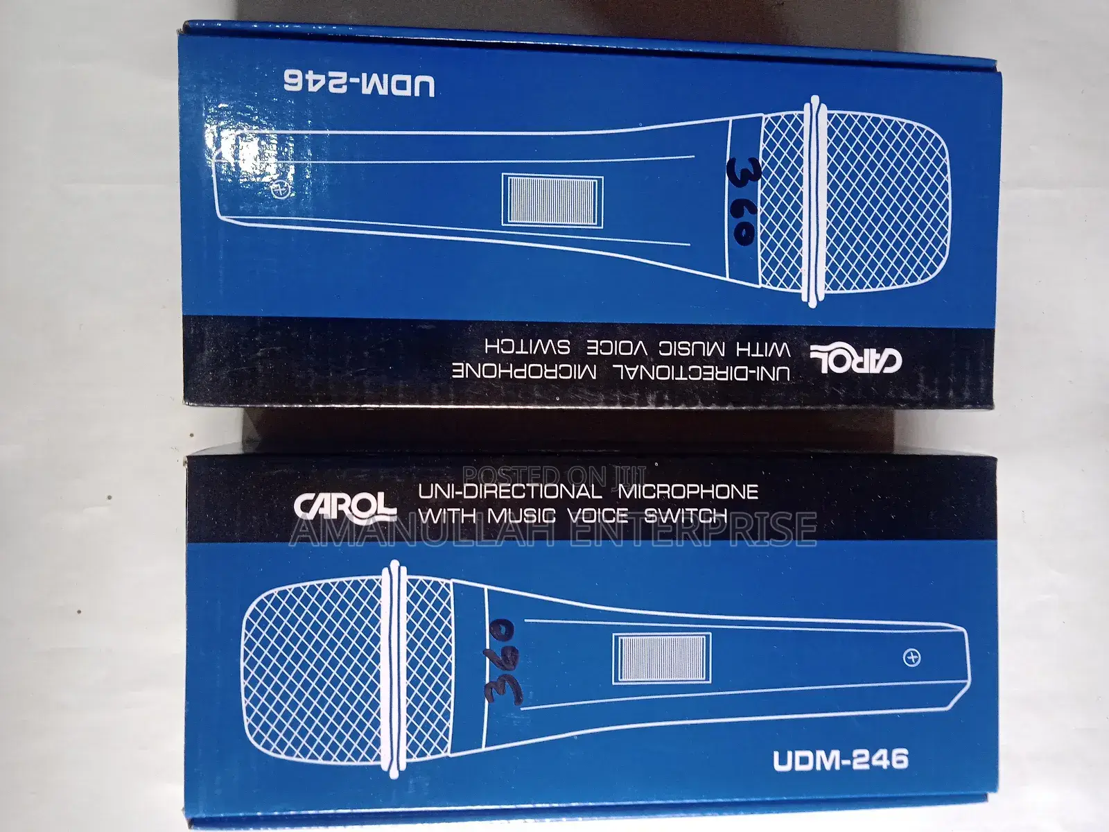 Carol Udm-246 Unidirectional Dynamic Wired Microphone,