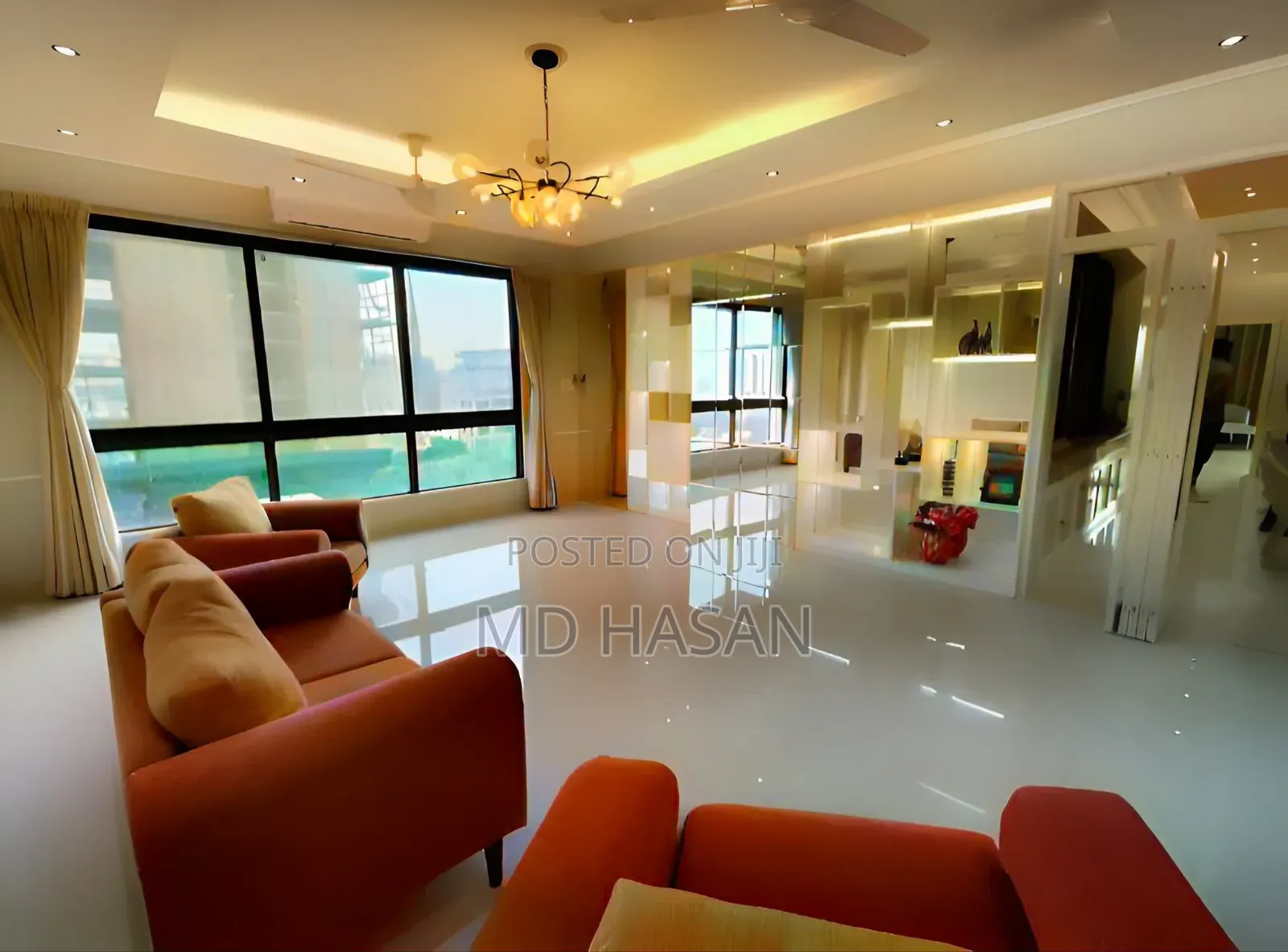 Furnished 3bdrm Apartment in Furnished Flat Rent for rent