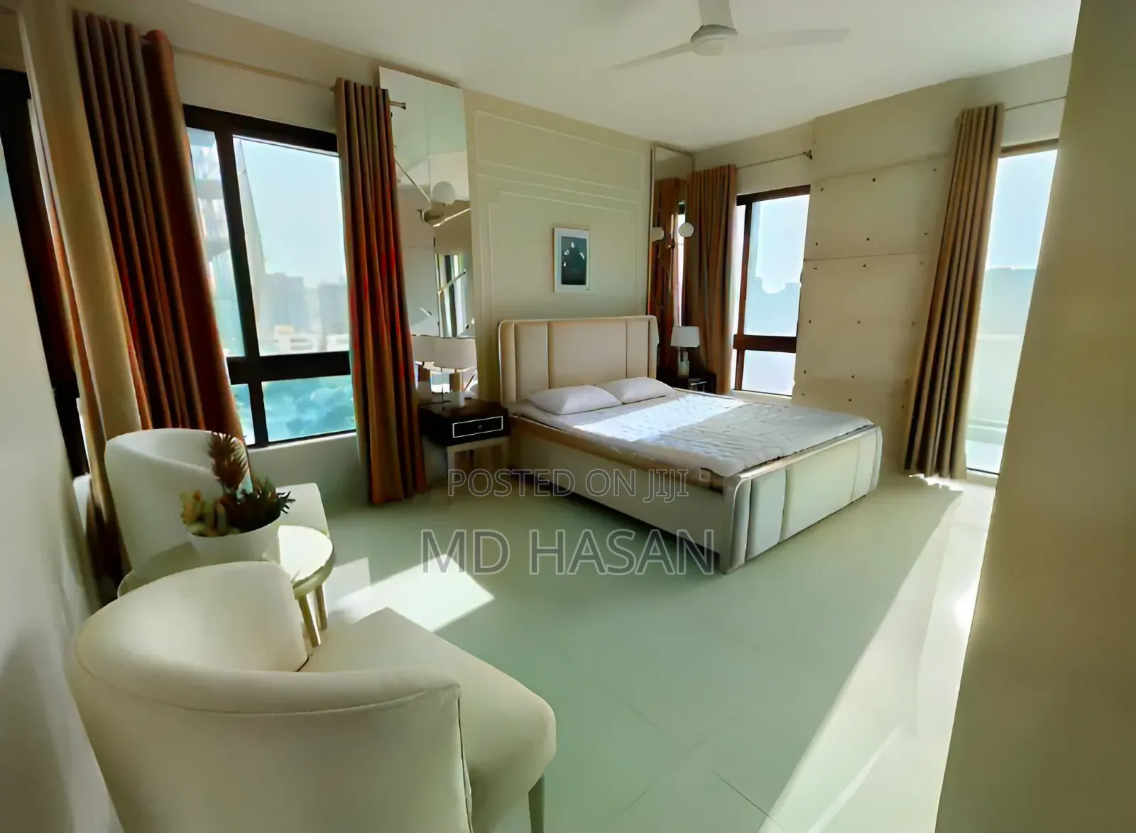 Furnished 3bdrm Apartment in Furnished Flat Rent for rent