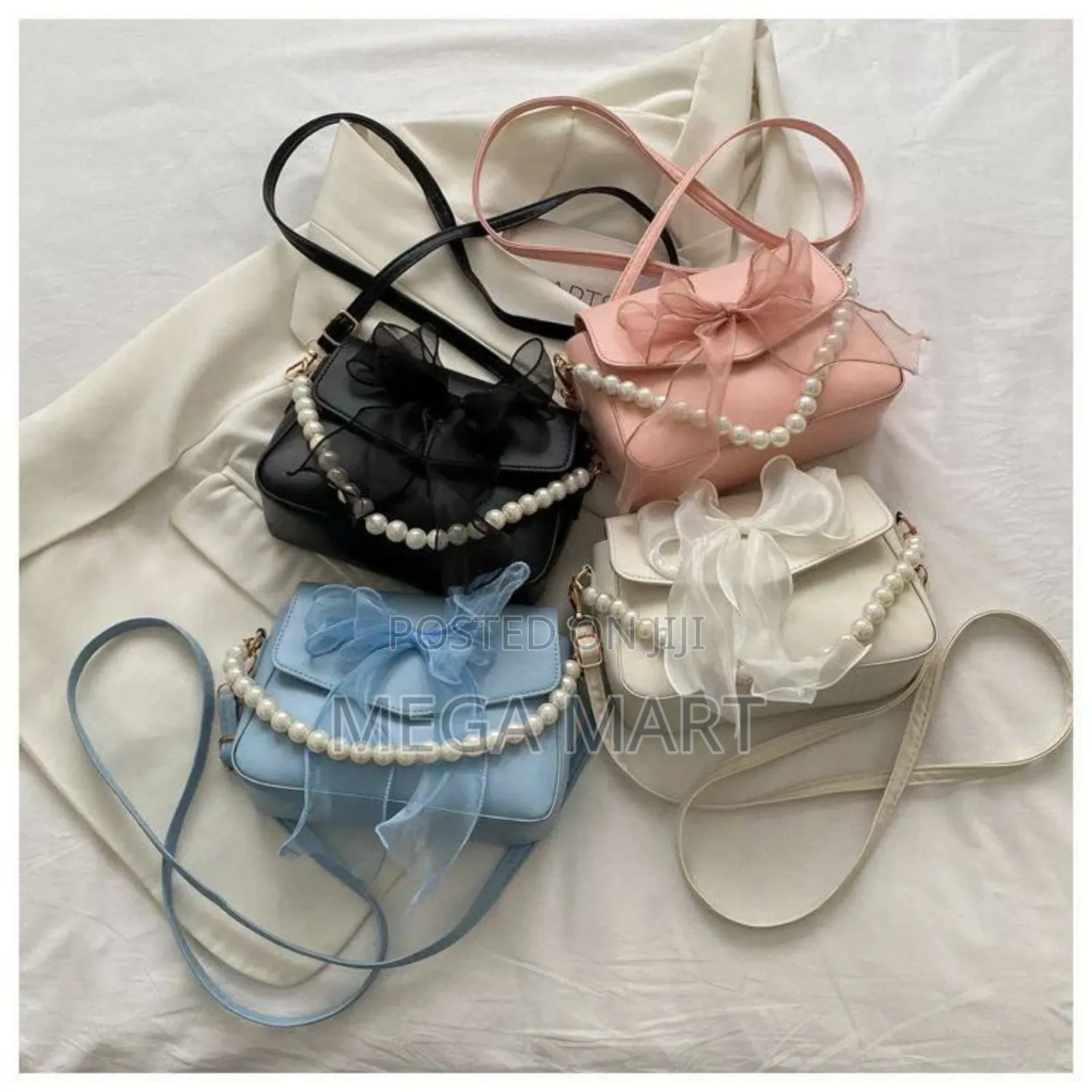 Premium Quality Ladies Bow Handbag- Rm77 (P-642)