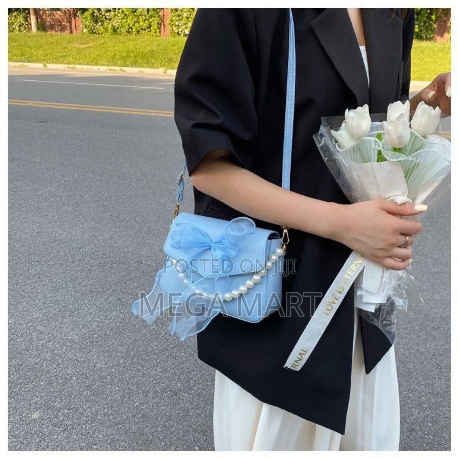 Premium Quality Ladies Bow Handbag- Rm77 (P-642)