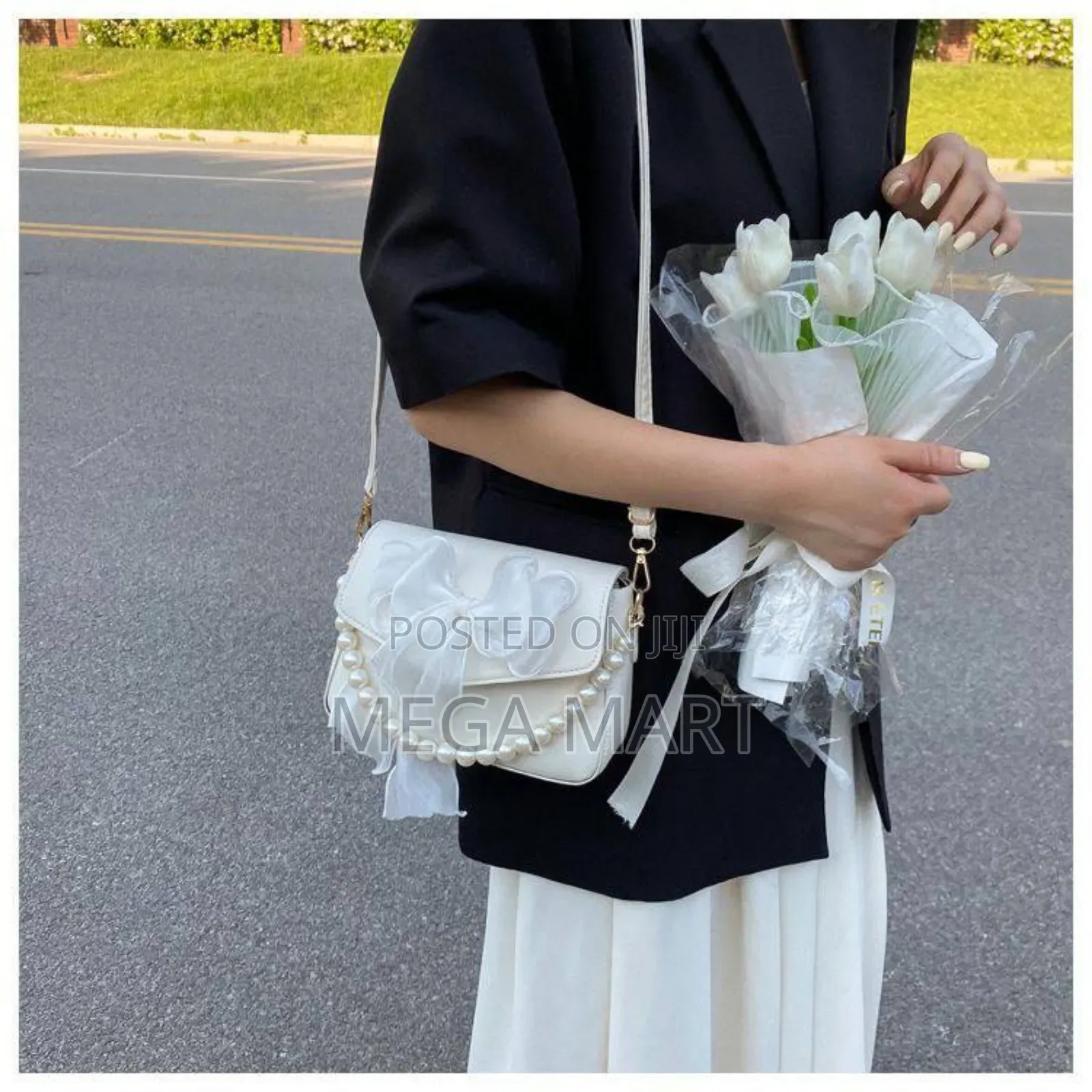 Premium Quality Ladies Bow Handbag- Rm77 (P-642)