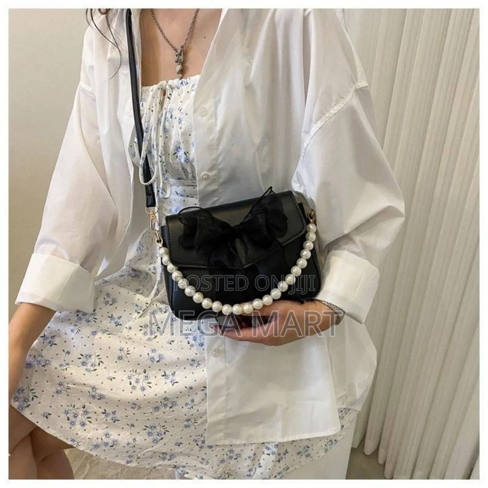 Premium Quality Ladies Bow Handbag- Rm77 (P-642)