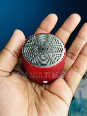 Photo - Ewa A103 Bluetooth Speaker – Red Color