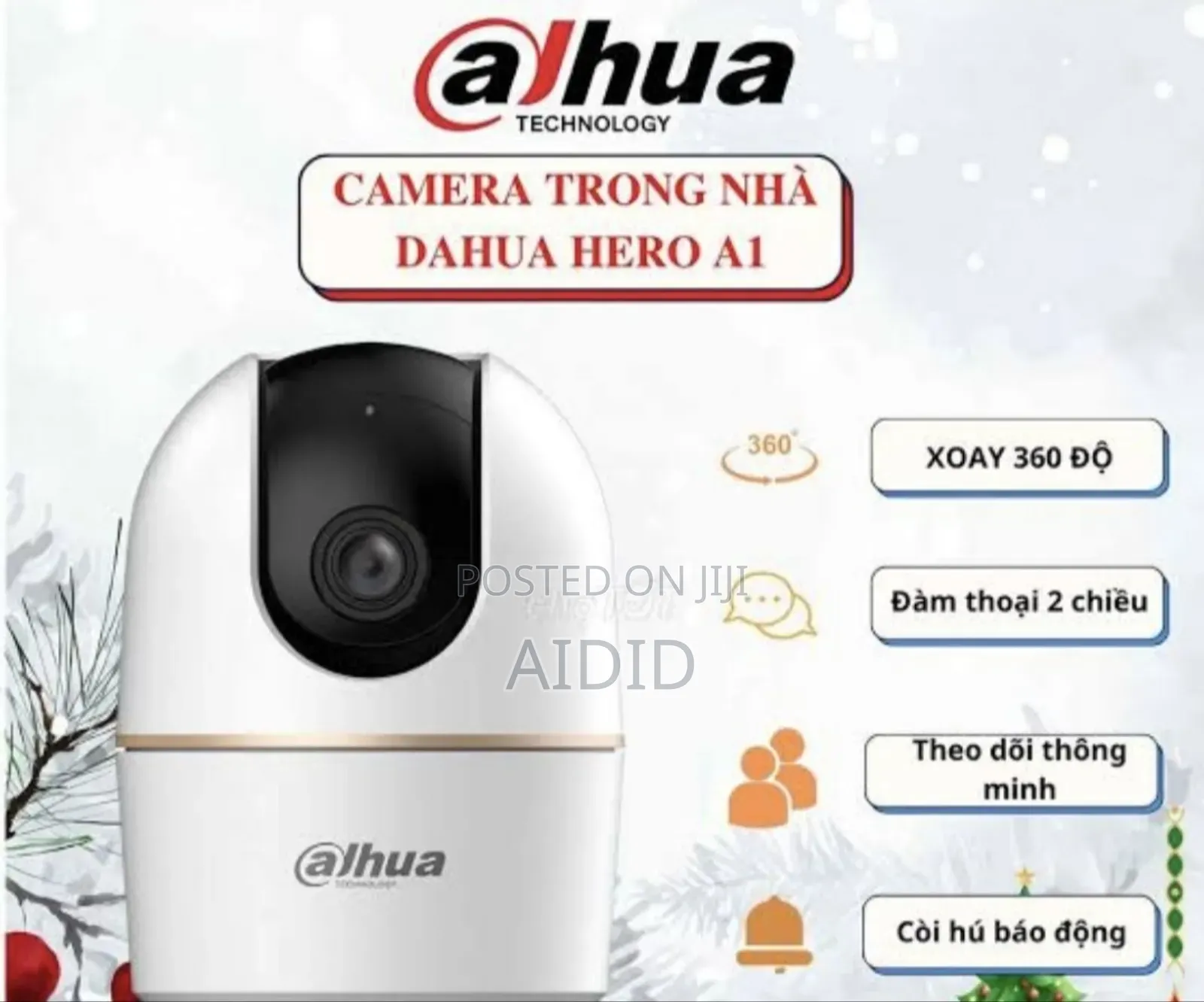 Dahua Wifi Camera Hero Al 3mp Tilt 360 Degree Ip Voice Talk