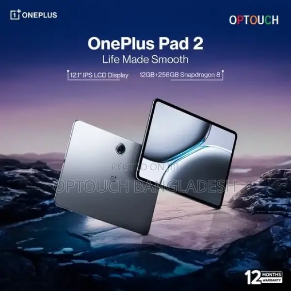 New OnePlus Pad 2 256 GB Gray