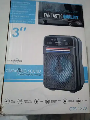 Greatnice Wireless Speaker 3 Inch GTS-1372