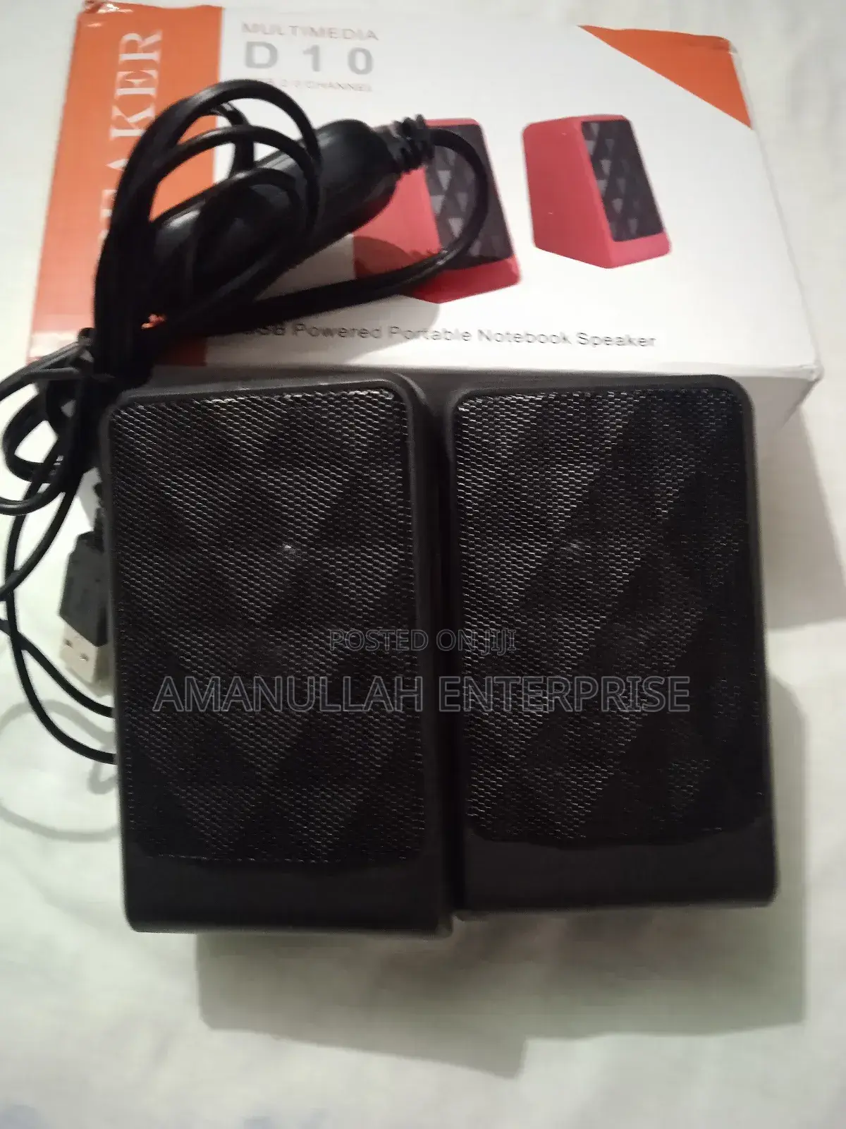 D10 Multimedia Speaker, a Mini Speaker Powered by Usb 2.0,