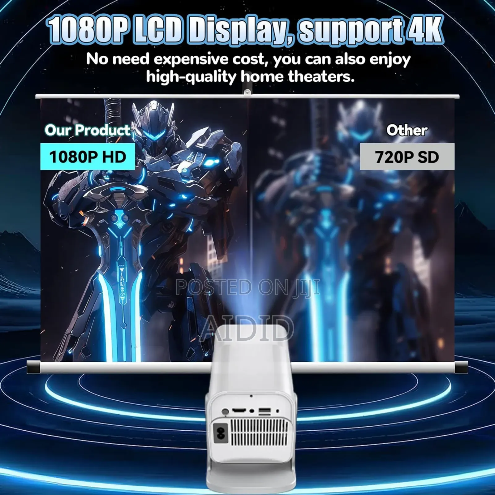 Amazon Hcs350 Pro Projector 64g,Retro 4ksmart Game Projector