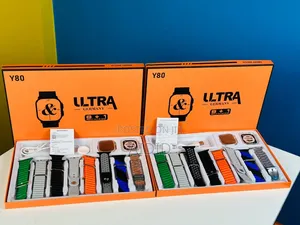Y80 Ultra 8 Straps With Cover 8 in 1 Combo Smartwatch