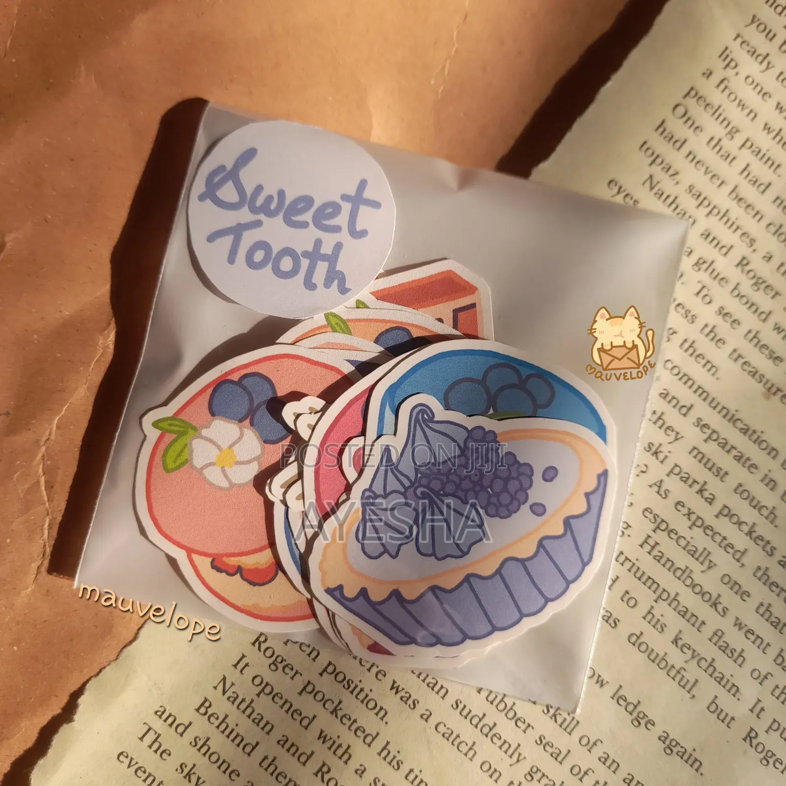 Sweet Tooth Sticker Pack