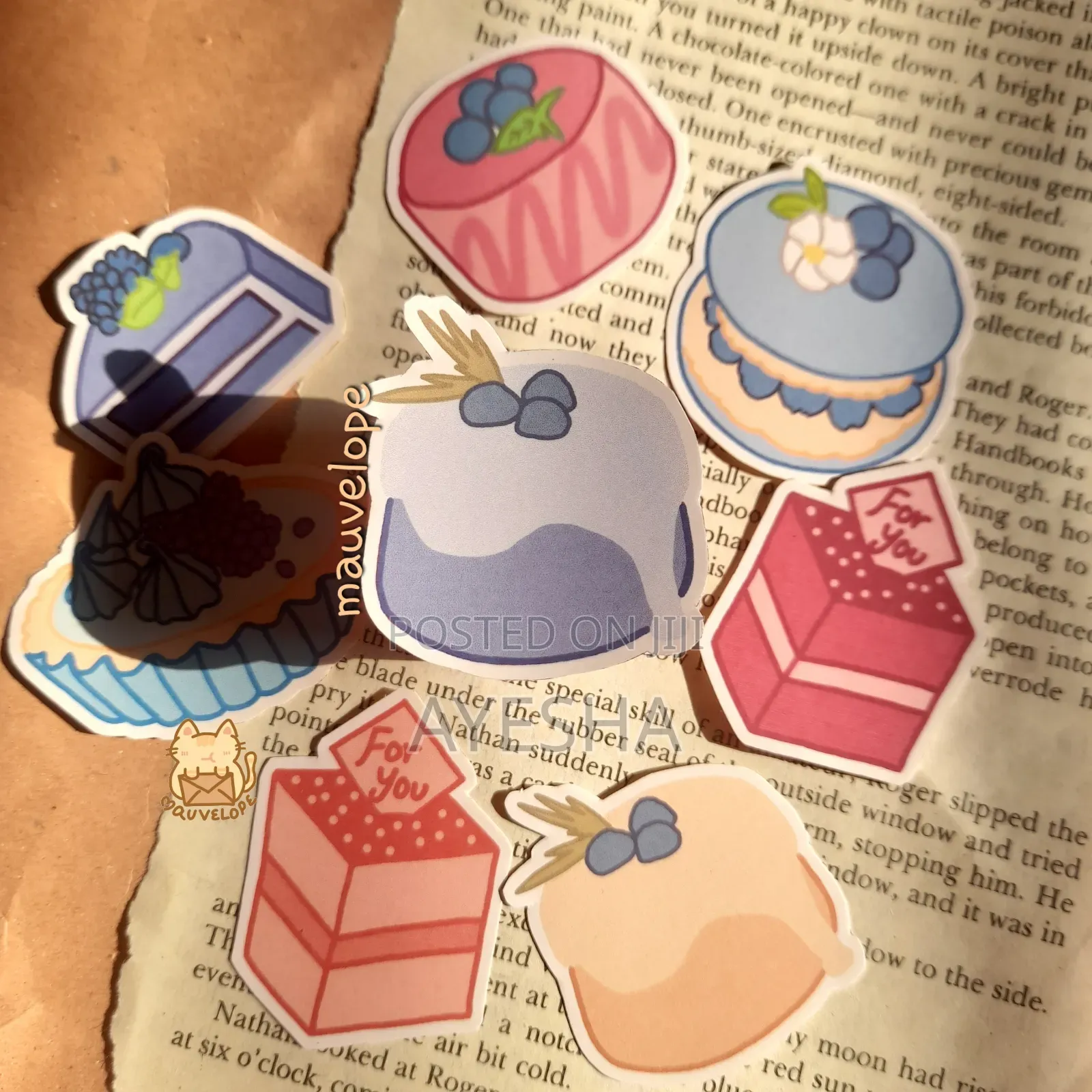 Sweet Tooth Sticker Pack