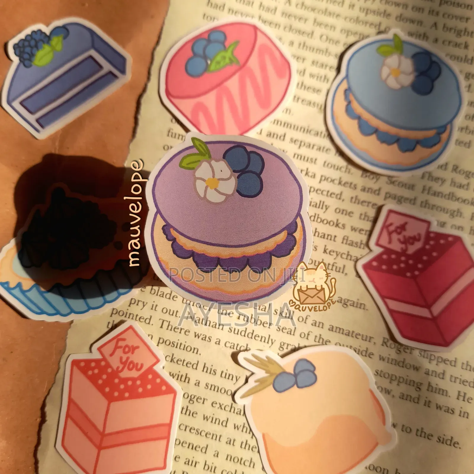 Sweet Tooth Sticker Pack