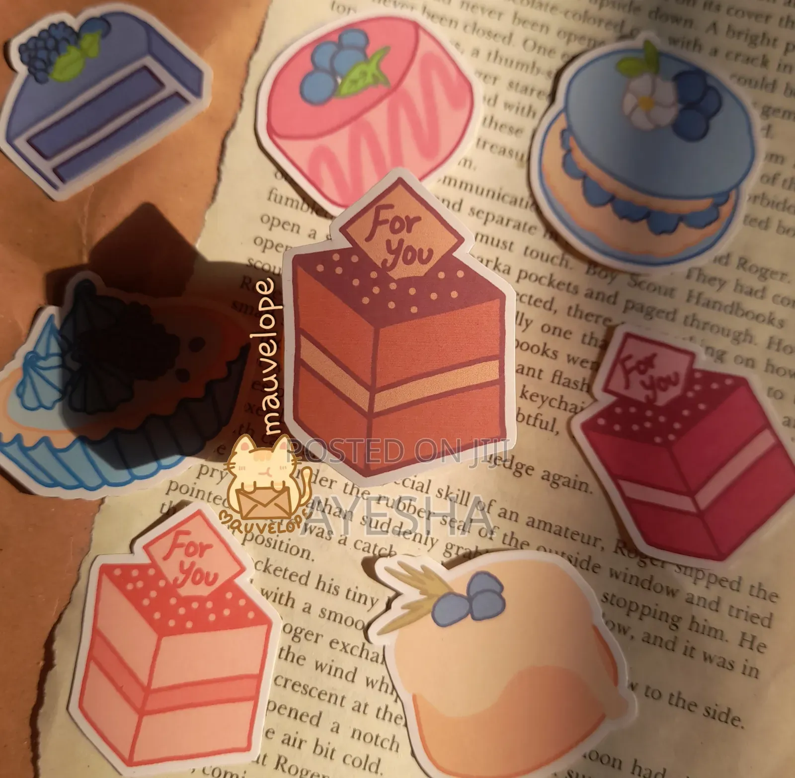 Sweet Tooth Sticker Pack