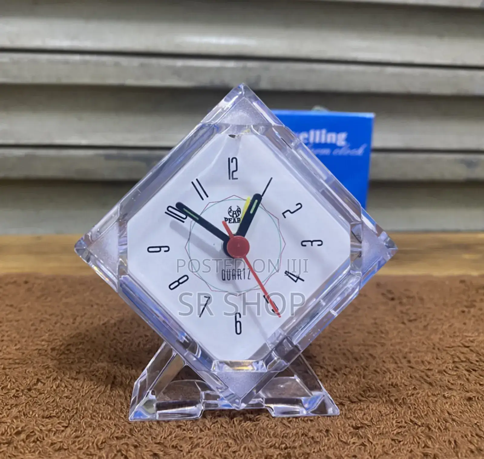 Foldable Travel Alarm Clock Be