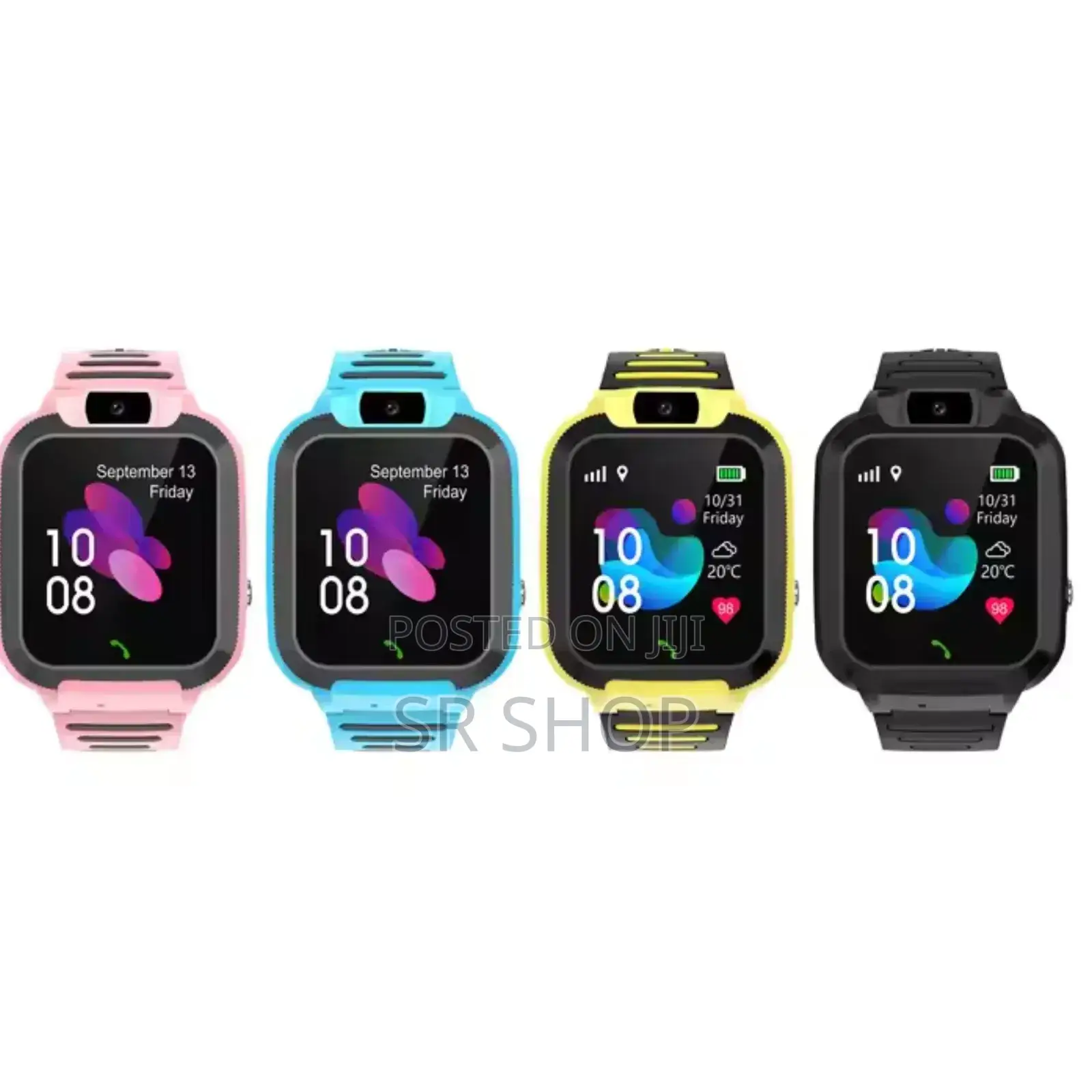 Q16s Kids Smartwatch C/ Sos, Lbs, Anti-Lost, Multicolor
