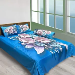 Primium 3d Bedsheet Four Piece Set.