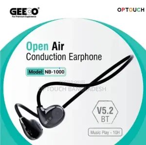 Photo - Geeoo Nb-1000 Open Ear Bone Conduction Earphone With Bt V5.2