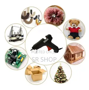 Hot Melt Glue Gun Kit for Quick Repairs With Free 02 Glue