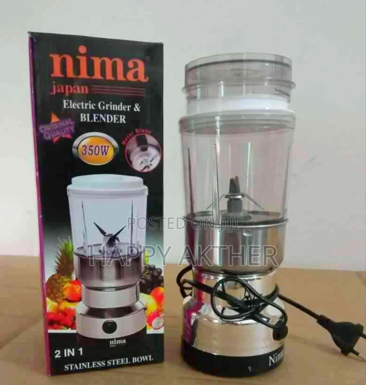 Nima 2 in 1 Grinder and Blender Juicer ব্লিন্ডার
