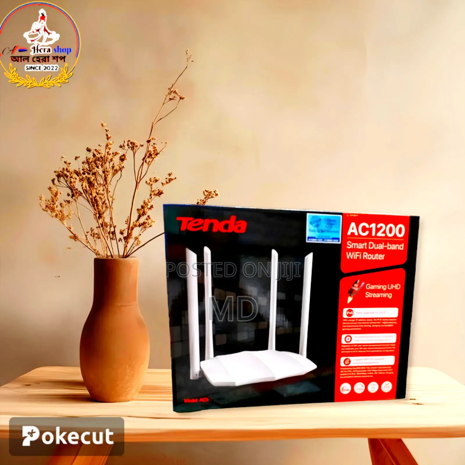 Tenda Routertenda Ac5 Ac1200 Smart Dual-Band