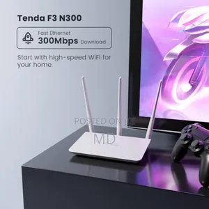Tenda F3,300mbps 3 Antennawifi Router