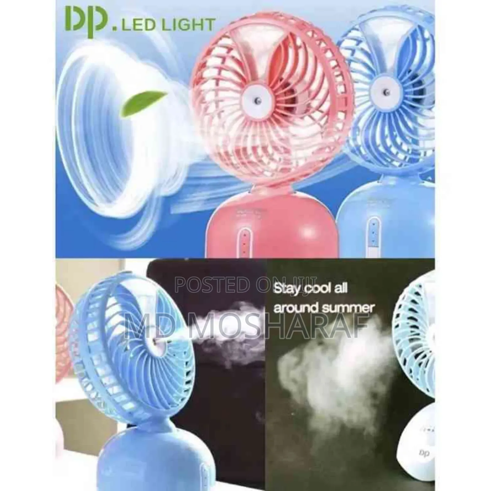 Portable Mini Usb Air Cooler Fan for Office/Home