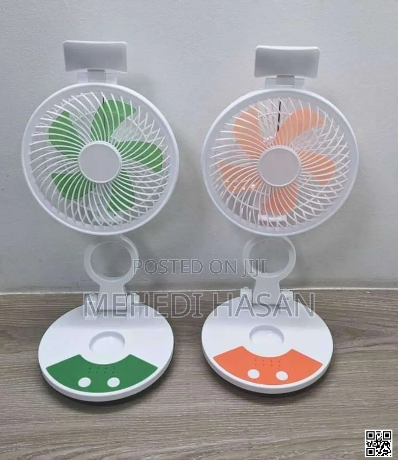 Zt-329 Rechargeable Fan With Light Timer