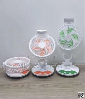 Zt-329 Rechargeable Fan With Light Timer