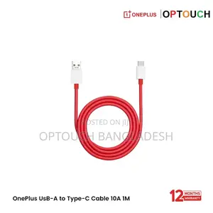 Oneplus Usb-a to Type-C Cable 10a 1m - Red