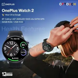 Oneplus Watch 2 Smartwatch With GPS and 5atm