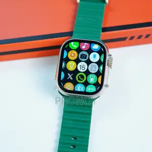 Photo - Y80 Ultra Smartwatch With 8 Strap Multi Color