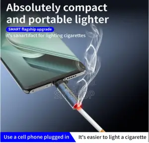 Photo - Electric Lighter Small Lighter Usb C