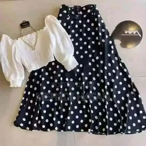 Western Demin Ladies Blazer Gown Tops