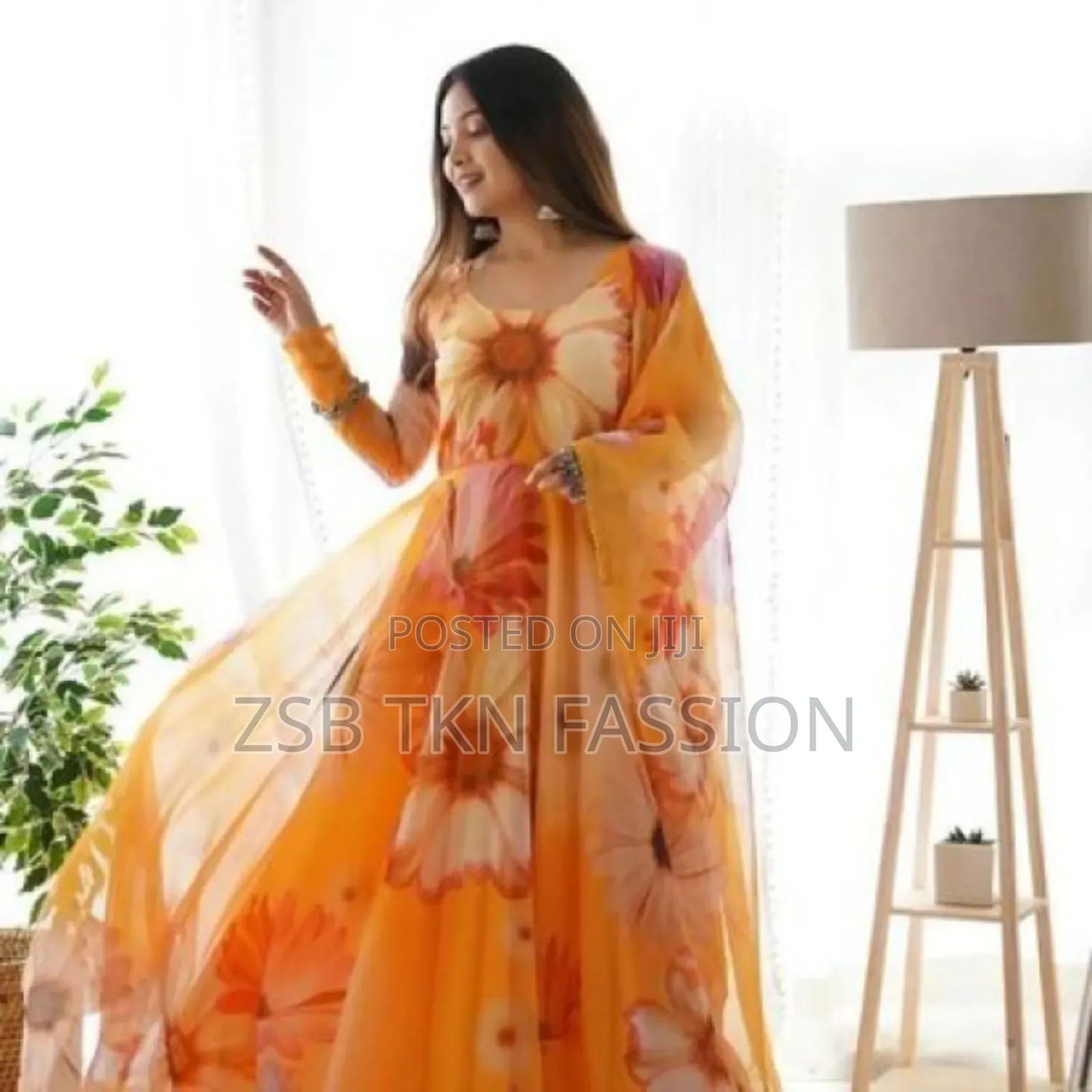 Nayra Cotton Kameez Set Work: Embroidery Skin Print