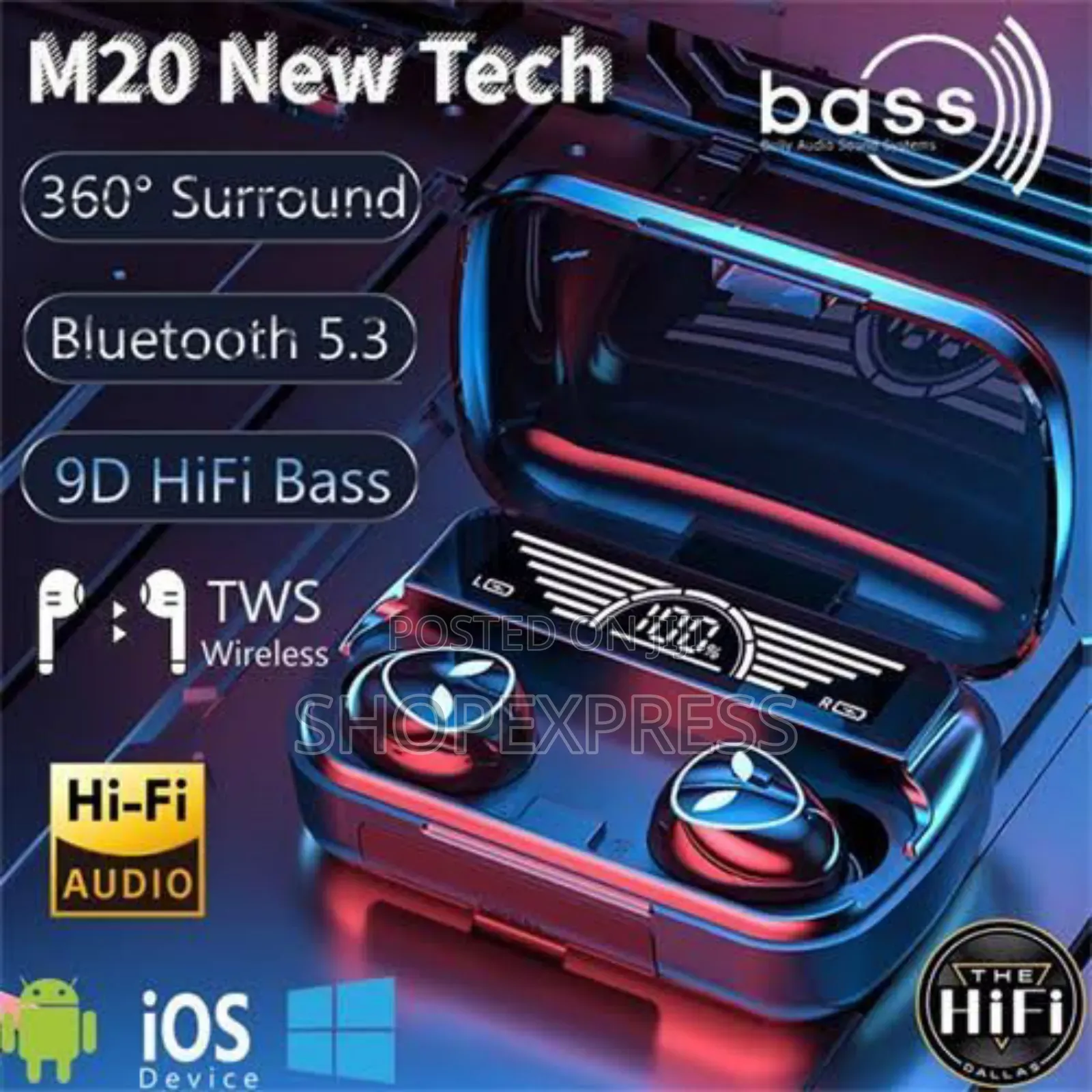 Newest M20 V5.3 Bluetooth