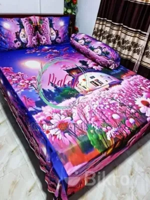 Photo - China Premium 3d Design Bed Sheet