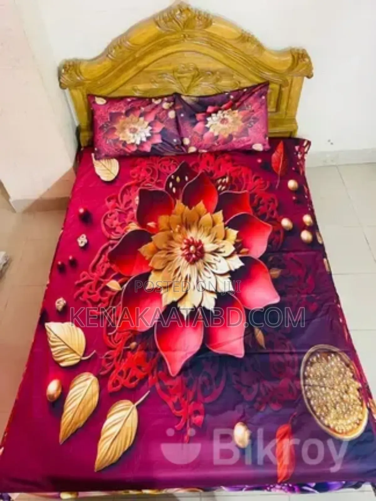 China Premium 3d Design Bed Sheet